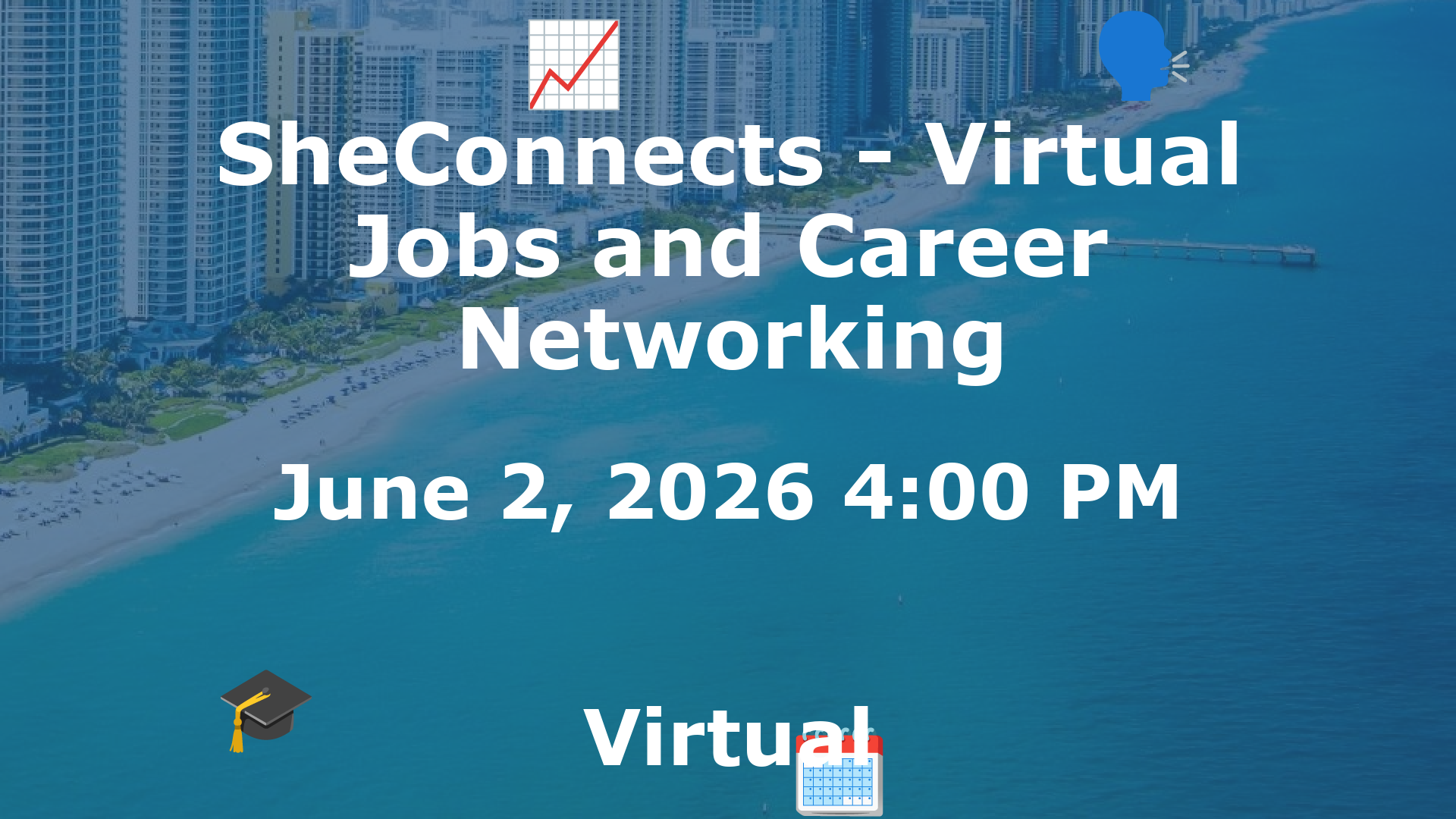 SheConnects - Virtual Jobs and Career Networking event image